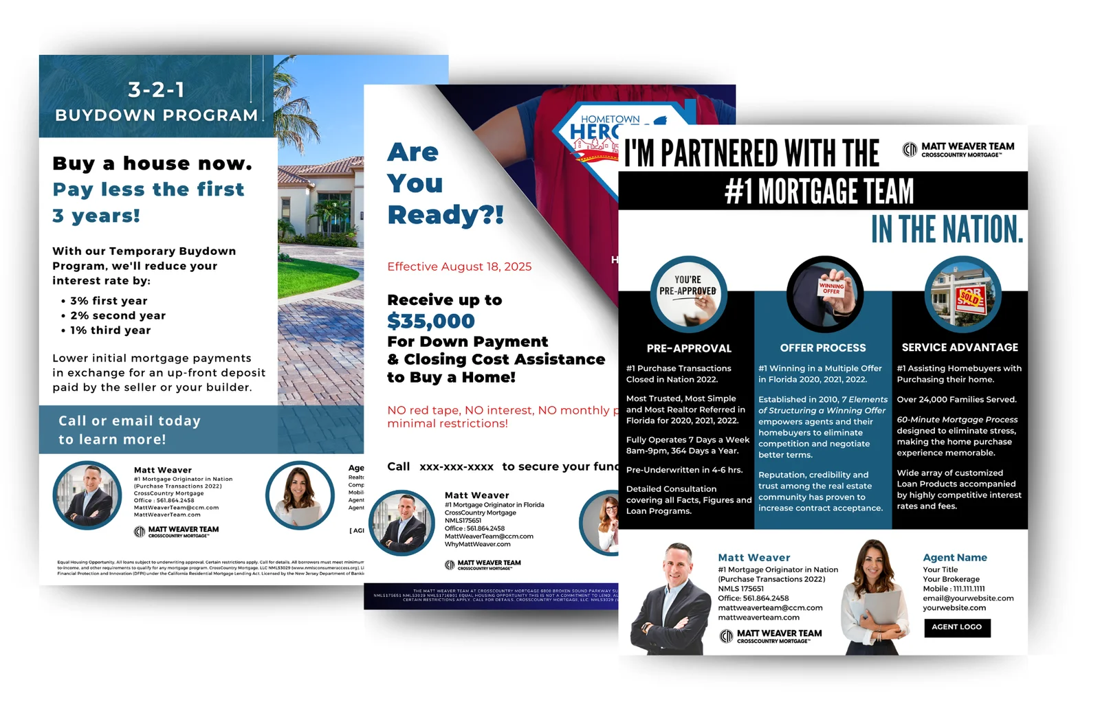 Delray Beach real estate marketing materials for agents including social media content