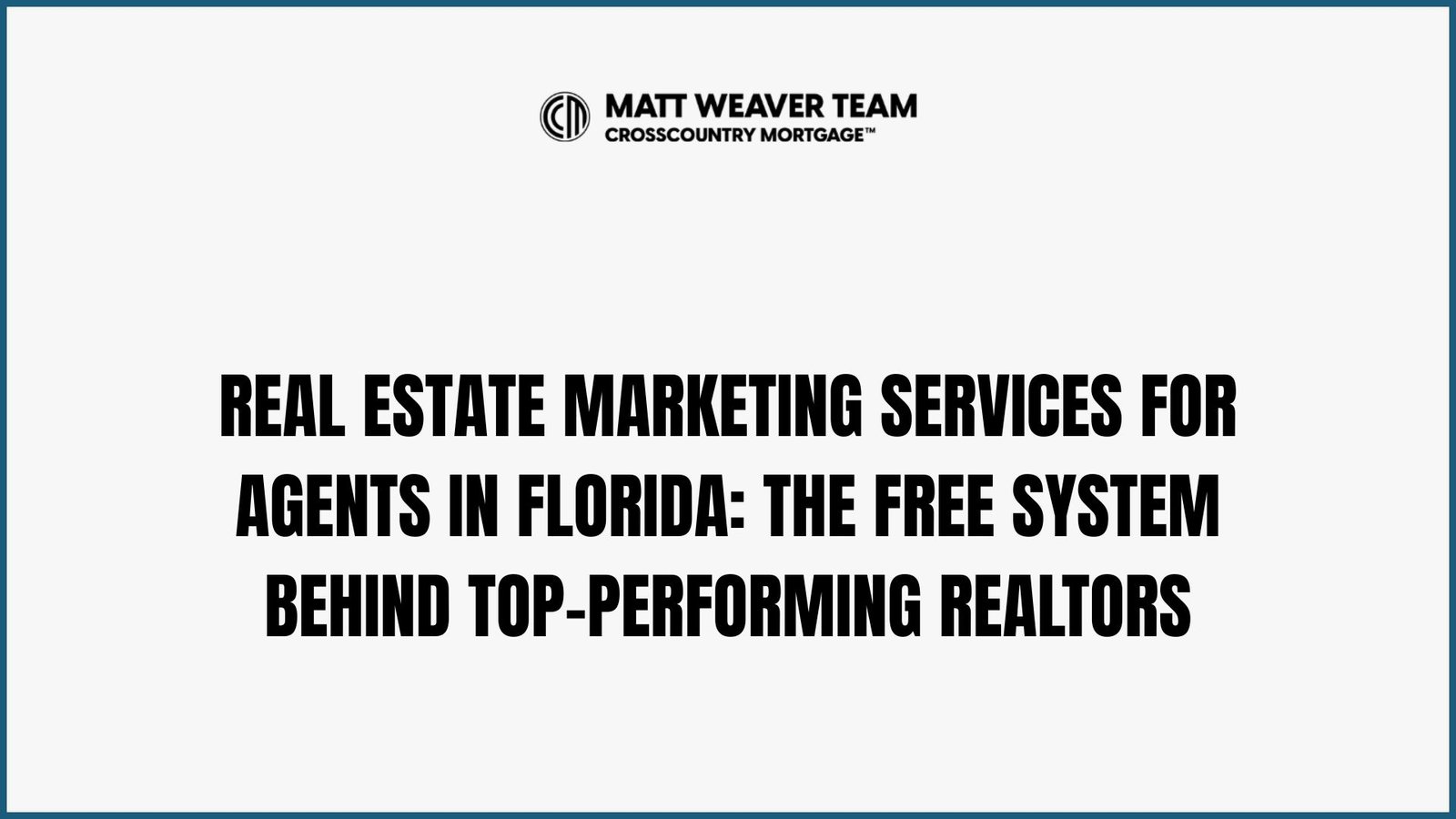 Real Estate Marketing Services. Florida real estate agents from Boca Raton, Port St. Lucie, Tampa and Orlando reviewing co-branded flyers and listing presentations from Matt Weaver Marketing during a strategy meeting